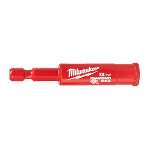 Milwaukee Diamond Max 1/4" Wet Tile Drill Bit - 12mm