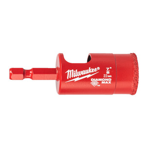 Milwaukee Diamond Max 1/4" Wet Tile Drill Bit - 22mm