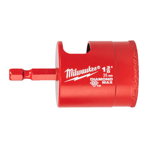 Milwaukee Diamond Max 1/4" Wet Tile Drill Bit - 35mm