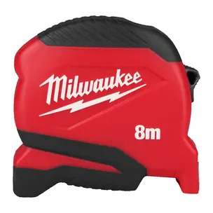 Milwaukee Gen II Compact Tape Measure - 8m