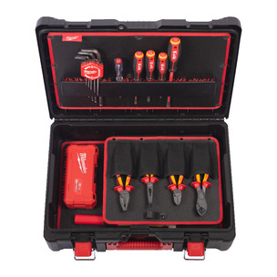Milwaukee 4932499466 62pc Electricians Set in Packout Case