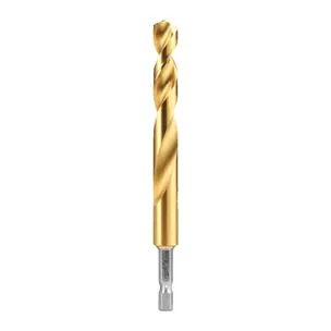 Milwaukee Red Hex Shockwave HSS-TIN Metal Drill Bits