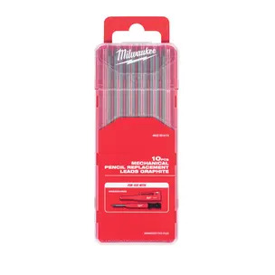 Milwaukee 4932501901 Mechanical Construction Pencil Leads Graphite - 10 Piece