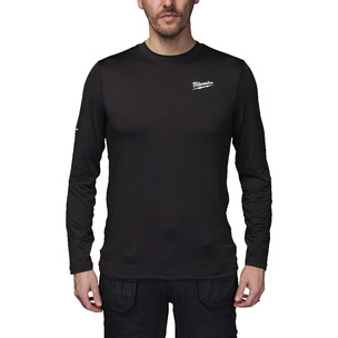 Milwaukee CWBLS Cold Weather Base Layer Long Sleeve Black - Large