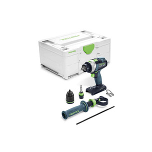 Festool 577224 Cordless Precussion Drill Quadrive TPC 18/4 I-Basic Naked in Systainer