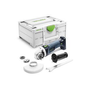 Festool 577239 Cordless Angle Grinder AGC 18-125 EB-Basic Naked In Systainer