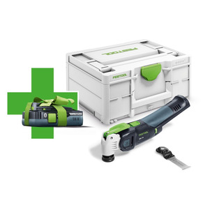 Festool 577597 OSC 18 E-Basic 18v Cordless Oscillator Naked In Systainer with 4ah Battery