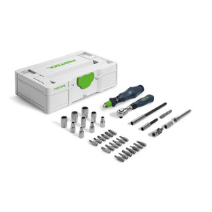 Festool 578112 SYS3 S 76-1/4" CE RA 36pc Ratchet Set 