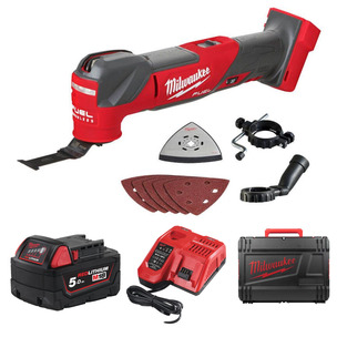 Milwaukee M18FMT-501X 18v Fuel Multi-Tool Kit - 5ah Battery