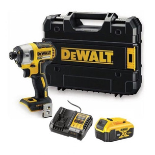 DeWalt DCF887P1 Cordless 18V Brushless Impact Driver With 5Ah Battery, Charger And Case