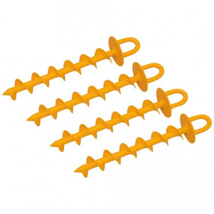 Roughneck 64-636 Pack of 4 Heavy Duty Ground Anchors 340mm