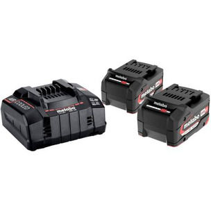 Metabo 685051380 Basic Set - 2 x 5.2ah Li-Power Batteries and Quick Charger