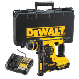 Dewalt DCH253M1 18v XR SDS+ Hammer Drill Kit C/W Charger, Case and 4ah Battery