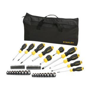 Stanley STHT0-70887 48pc Screwdriver, Socket and Bit Set with a Bag