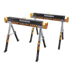 Roughneck XMS26HORSES Colt Folding Saw Horse Twin Pack
