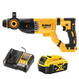 Dewalt DCH263N 18v XR Brushless 28mm SDS+ Hammer Drill with 5ah Battery and Charger