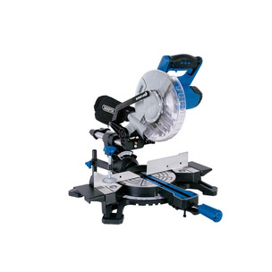 Draper 83677 210mm Sliding Compound Mitre Saw with Laser Cutting Guide