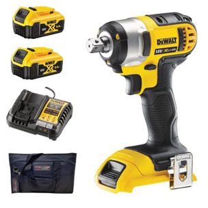 DeWalt DCF880 18V XR Compact Impact Wrench - 2 Batteries, Charger and PTM Bag 