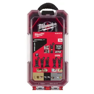 Milwaukee 48859118 Open-Lok Multi Material Blade Set - 8 Piece