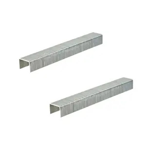 Milwaukee 4932492565 Staples 10.6 x 1.25 x 6mm Galvanised Fine Wire Staples for M12BST 1400pc Box - Twin Pack