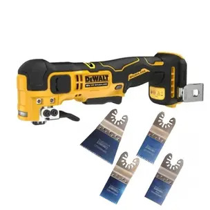 Dewalt DCS358N 18V XR Cordless Brushless Oscillating Multi-Tool Naked & Smart H4MAK 4 Piece Assorted Blade Set