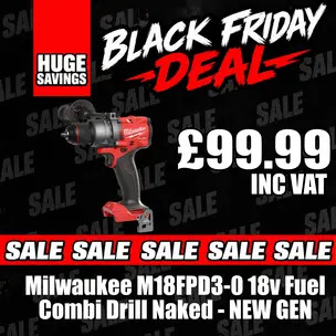 Milwaukee M18FPD3-0 18v Fuel Combi Drill Naked - NEW GEN