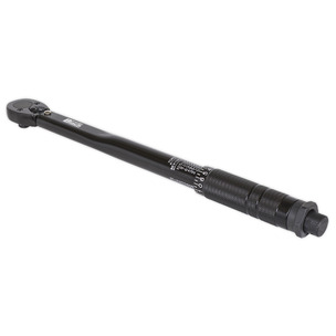 Sealey AK623B 3/8" Sq Drive Calibrated Micrometer Torque Wrench - Premier Black