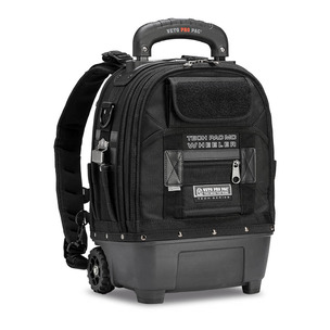 Veto AX3708 Tech Pac MC Wheeler Blackout Rolling Tool Backpack