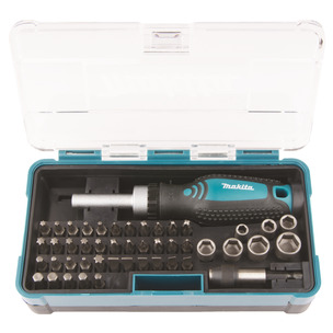 Makita B-36170 47pc Ratchet Screwdriver & Bit Set 