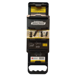 StealthMounts Battery Board for Dewalt 18v XR + 54v Flexvolt Batteries