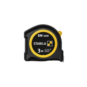 Stabila BM100 Metric/Imperial Pocket Tape Measure - Select Size 