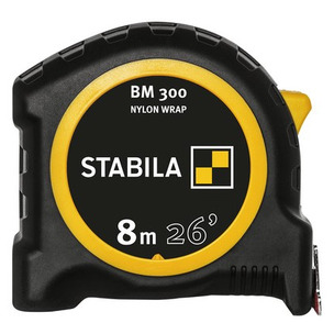 Stabila BM300 Metric/Imperial Tape Measure - Select Size 