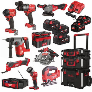 Milwaukee PTM 10pc Packout Monster Kit - Supplied with a 3pc Packout Set 