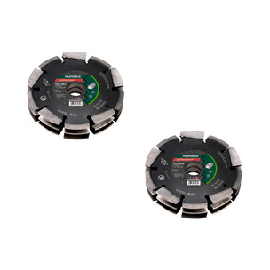 Metabo Dia-CD3 **TWIN PACK** 125mm 3R Professional UP Universal Wall Chaser Blade for MFE40