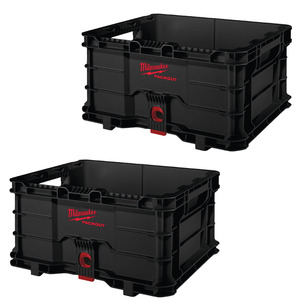 Milwaukee 4932471724 Packout Crate Twin Pack