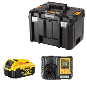 Dewalt DCB1104P1T 18v Energy Kit in TSTAK Case - 5ah Battery, DCB1104 Charger and Case