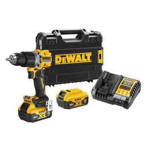 Dewalt DCD805P2T 18v XR Compact Brushless Hammer Drill Driver Kit - 2 x 5.0ah Batteries