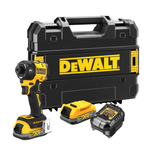 Dewalt DCF870E2T 18v XR Brushless Hydraulic Impact Driver Kit - 2 x 1.7ah Powerstack Batteries