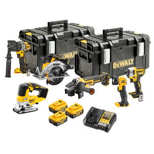 Dewalt DCK664P3 18v XR 6pc Brushless Powertool Kit - 3 x 5.0ah Batteries 