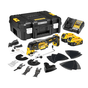 Dewalt DCS356P2 18v XR Brushless 3 Speed Oscillating Tool Kit