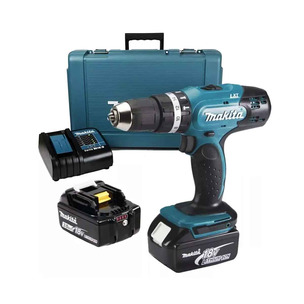 Makita DHP453F001 18v LXT Combi Drill Kit - 2 x 3.0ah Batteries