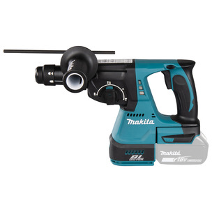 Makita DHR243Z 18V LXT Lithium Ion 3 Mode SDS Rotary Hammer Drill + QC Chuck