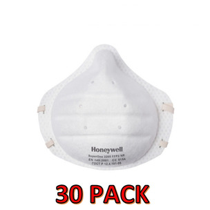 Honeywell 3205 V1 Non-Valved Disposable SuperOne Filtering FFP2 Half-Mask 30 PACK