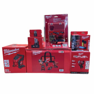 Milwaukee M12FPP3AK-402B M12 12v Tyre Kit With In Car Charger