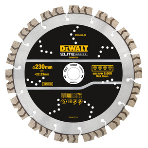 Dewalt DT20462 230mm Elite Diamond Wheel - Segmented All Purpose