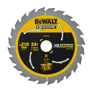 Dewalt DT99565 210mm Extreme Runtime Cricular Saw Blade (210mm x 30mm x 24T)