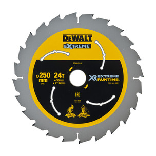 Dewalt DT99571 250mm Extreme Runtime Circular Saw Blade (350mm x 30mm x 24T)