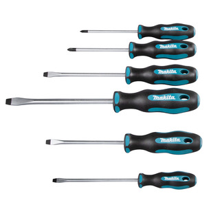 Makita E-10506 6pc Slotted & Phillips Screwdriver Set 