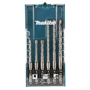 Makita E-15730 6pc TCT SDS+ Drill Bit Set 