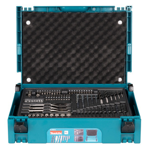 Makita E-24913 70pc Drill & Screwdriver Bit Set in Makpac Case 